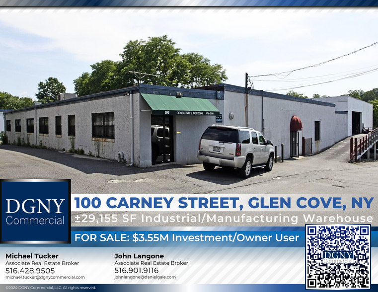 Primary Photo Of 100 Carney St, Glen Cove Manufacturing For Sale