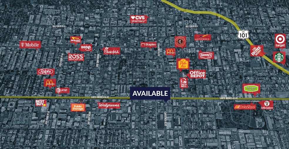 More Photos Of 1050-1054 N Cahuenga Blvd, Los Angeles Showroom For Lease