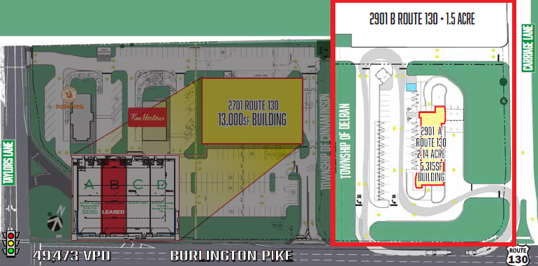 Primary Photo Of 2901 Route 130, Delran Land For Lease