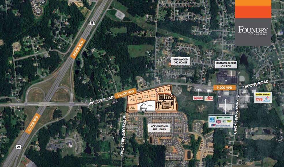 Primary Photo Of 0000 Hicone Rd, Greensboro Land For Lease