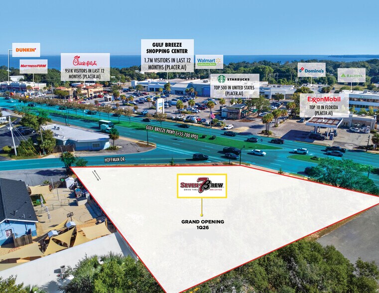 More Photos Of 401 Gulf Breeze Pky, Gulf Breeze General Retail For Sale