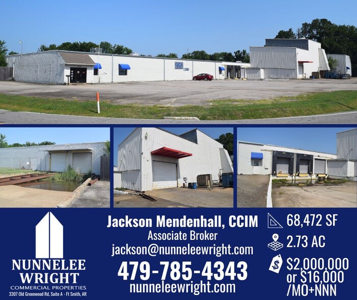 Primary Photo Of 4401 Savannah St, Fort Smith Warehouse For Sale