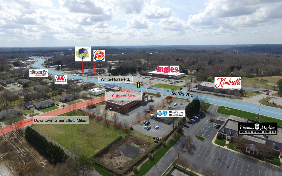 Primary Photo Of 6700 White Horse Rd, Greenville Freestanding For Lease