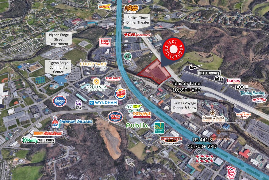 More Photos Of 161 E Wears Valley Rd, Pigeon Forge Unknown For Lease