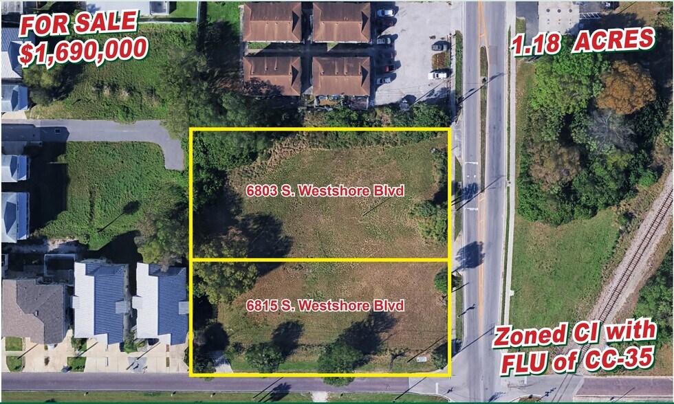 Primary Photo Of 6803-6815 S West Shore Blvd, Tampa Land For Sale