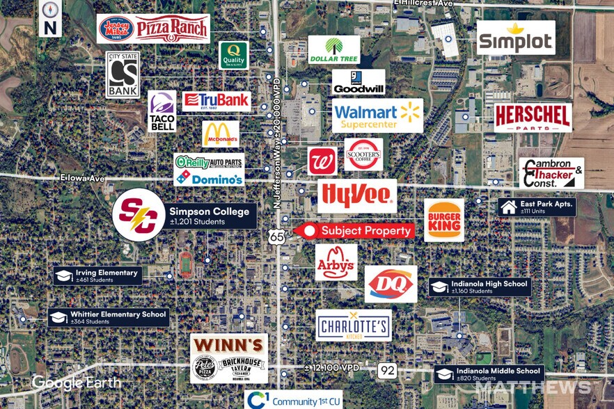 More Photos Of 610 N Jefferson Way, Indianola Freestanding For Sale