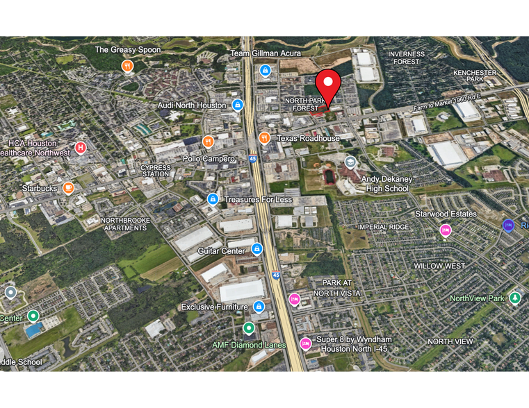 More Photos Of Highland Cross Dr. & E Gatewick Dr @ Back, Houston Land For Sale