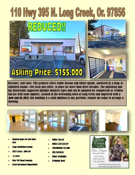 Primary Photo Of 110 US-395 Hwy, Long Creek Office For Sale