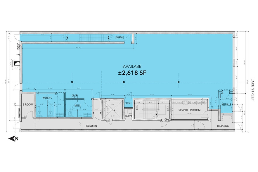 More Photos Of 1034-1036 Lake St, Oak Park Storefront For Lease