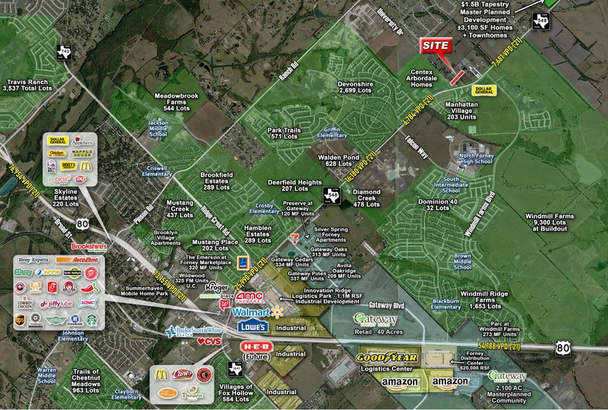 More Photos Of 15064 University Dr, Forney Warehouse For Lease