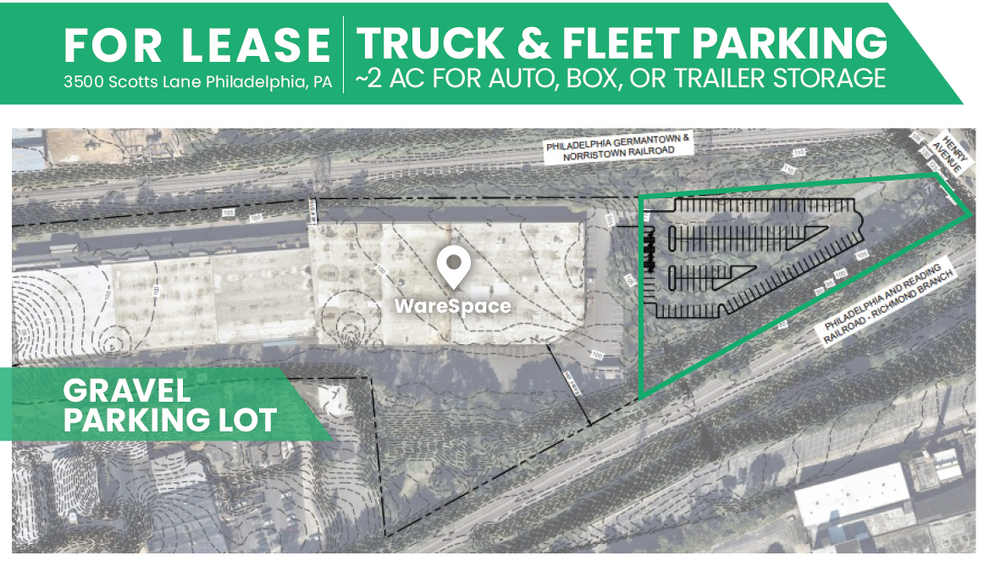 Primary Photo Of 3500 Scotts Ln, Philadelphia Parking Lot For Lease