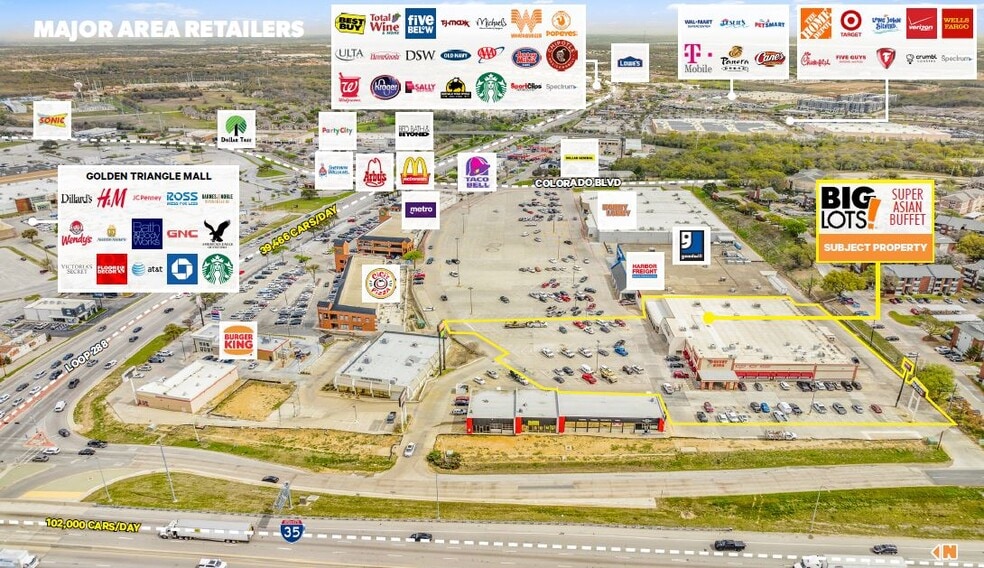 More Photos Of 2249-2251 S Loop 288, Denton Freestanding For Lease