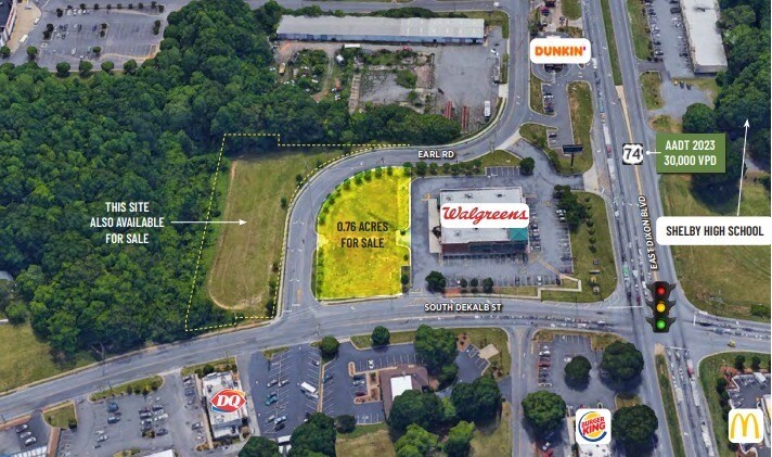 More Photos Of 300 Earl Rd, Shelby Land For Sale