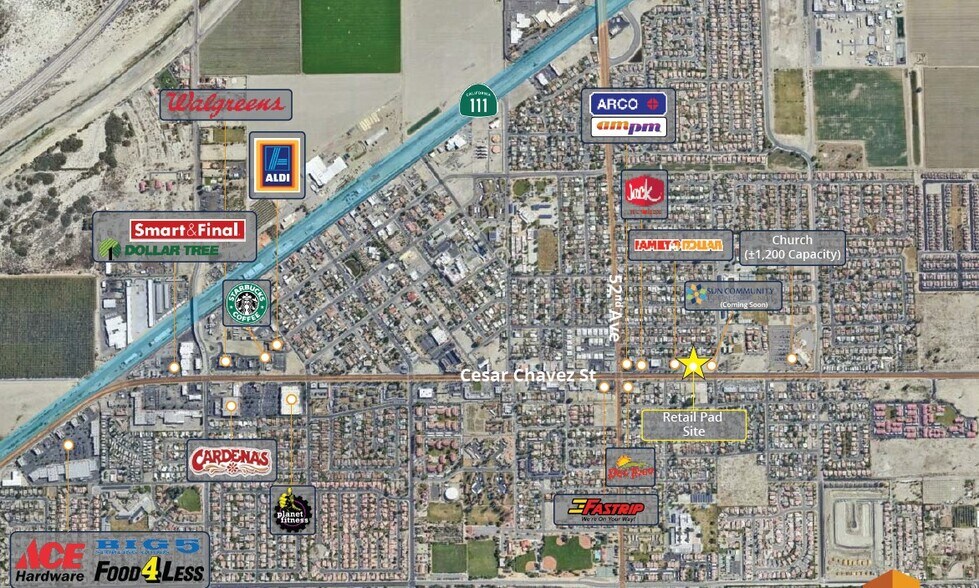 More Photos Of 52282 Cesar Chavez St, Coachella Land For Sale