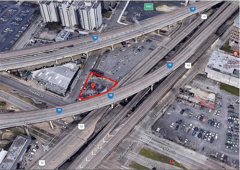 More Photos Of 537 S Claiborne Ave, New Orleans Land For Lease