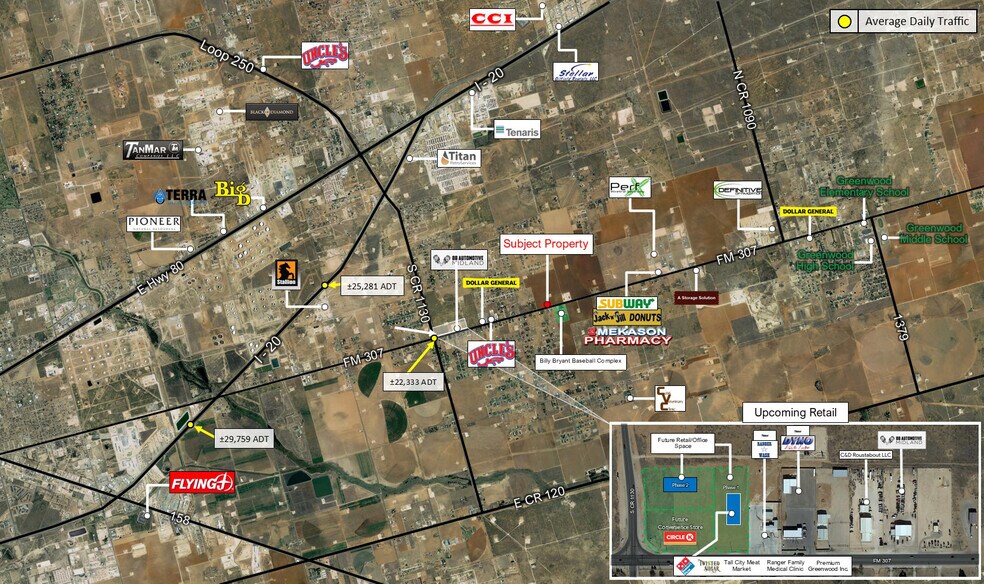 More Photos Of FM 307 @ South County Road 1130, Midland Land For Sale