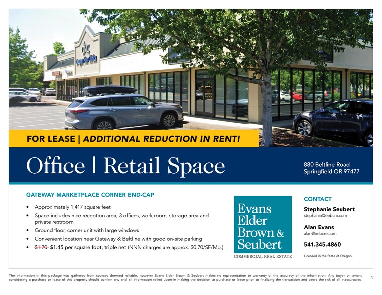More Photos Of 880 Beltline Rd, Springfield Storefront Retail Office For Lease