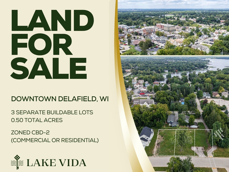 Primary Photo Of 723 Division St, Delafield Land For Sale