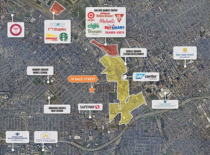 More Photos Of 80 Race St, San Jose Land For Sale
