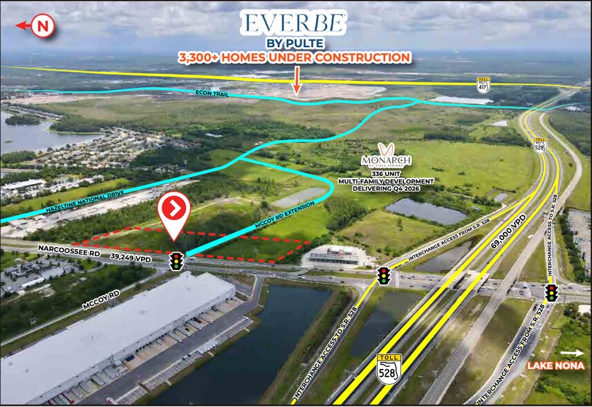 More Photos Of Narcoossee Rd & McCoy Rd, Orlando General Retail For Lease