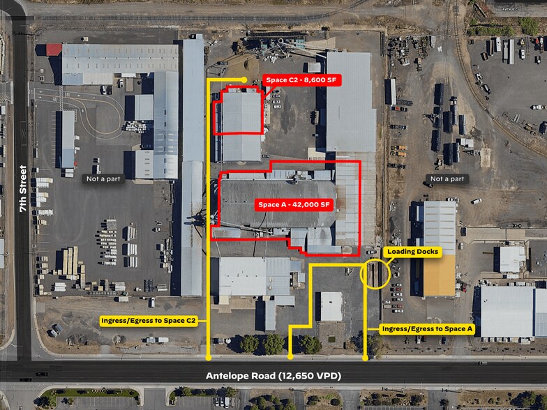 More Photos Of 1385 Antelope Rd, White City Manufacturing For Lease