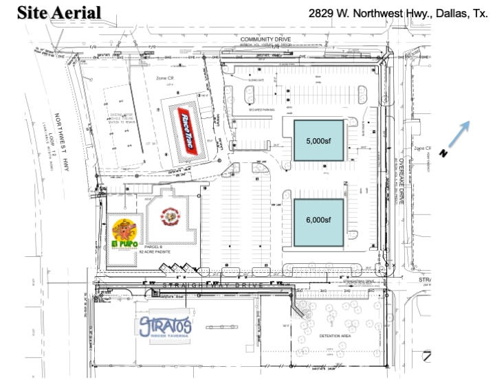 More Photos Of 2829 W Northwest Hwy, Dallas Land For Lease