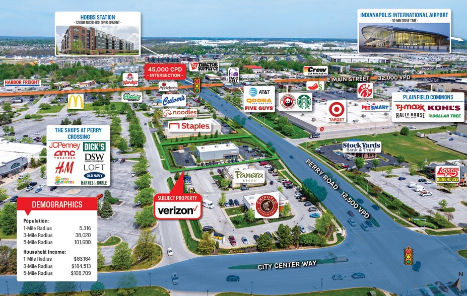 More Photos Of 290 S Perry Rd, Plainfield Freestanding For Sale
