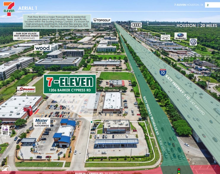 More Photos Of 1206 Barker Cypress Rd, Houston Service Station For Sale