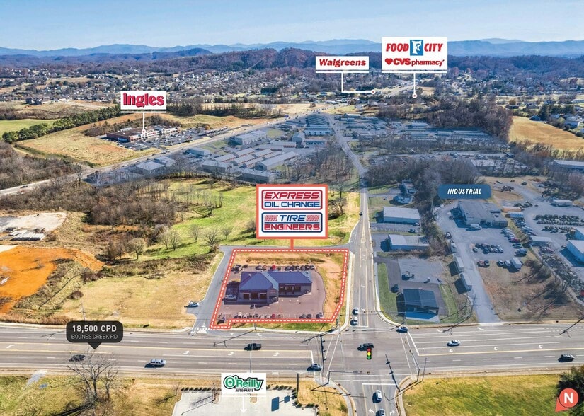 More Photos Of 3104 Boones Creek Rd, Johnson City Auto Salvage Facility For Sale