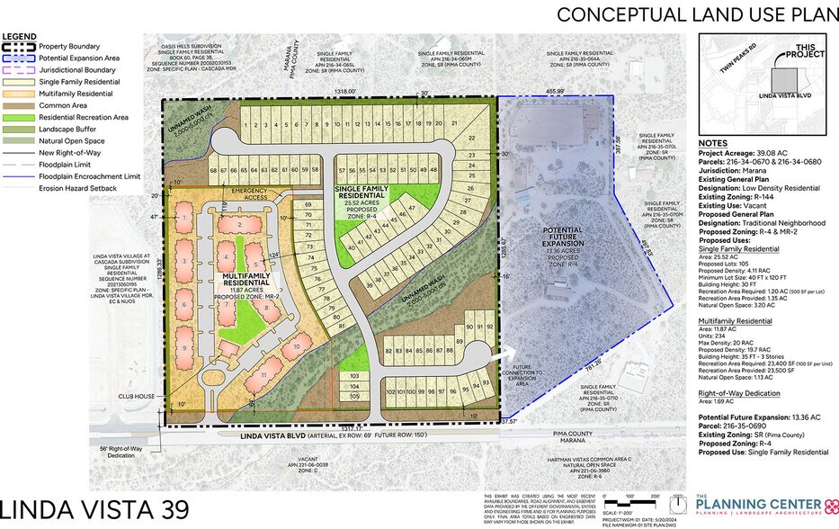 More Photos Of E SEC of Linda Vista Blvd & Twin Peaks Rd, Tucson Land For Sale