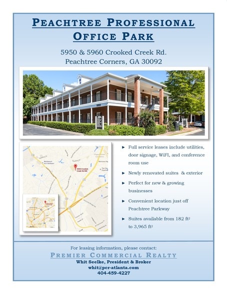 More Photos Of 5950 Crooked Creek Rd, Peachtree Corners Unknown For Lease
