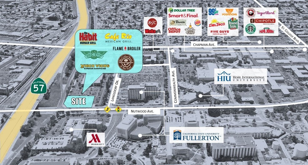 More Photos Of 2720 Nutwood Ave, Fullerton Restaurant For Lease