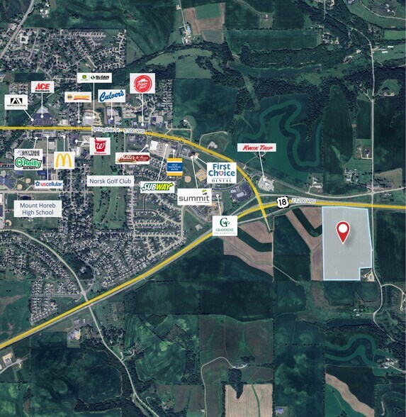 Primary Photo Of 2647 Town Hall Rd, Mount Horeb Land For Sale