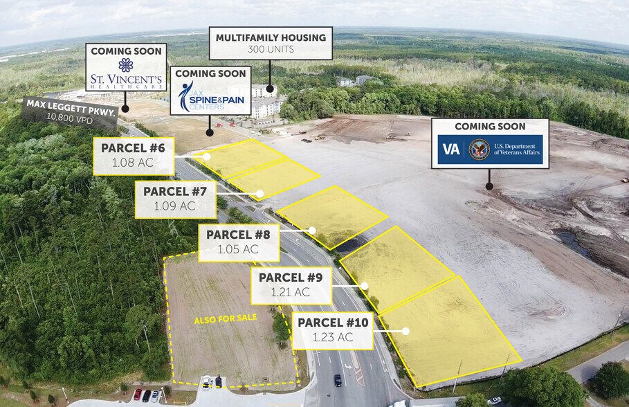 More Photos Of 0 Max Leggett Parkway, Jacksonville Land For Sale