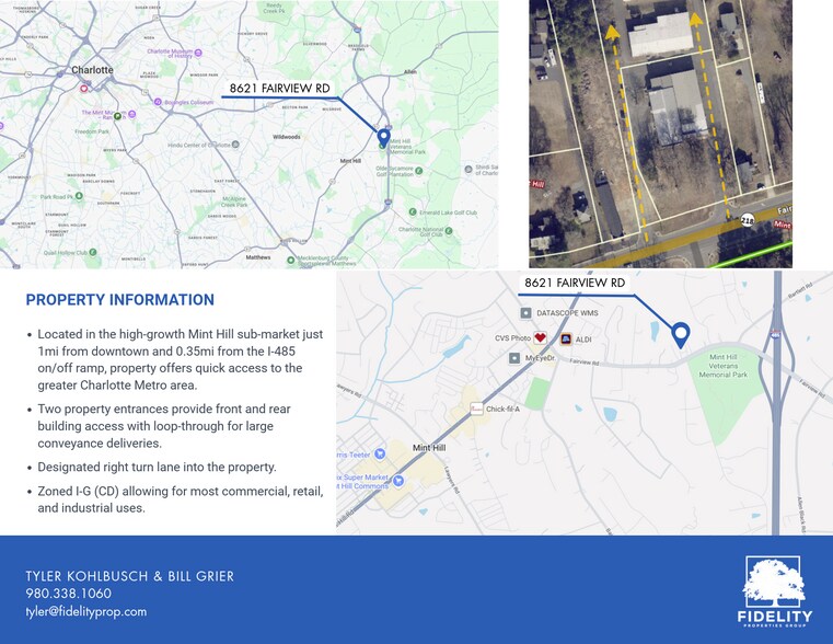 More Photos Of 8621 Fairview Rd, Charlotte Unknown For Lease