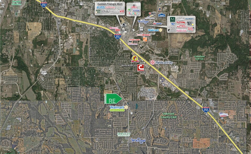 More Photos Of 3912 Teasley Ln, Denton Storefront For Lease