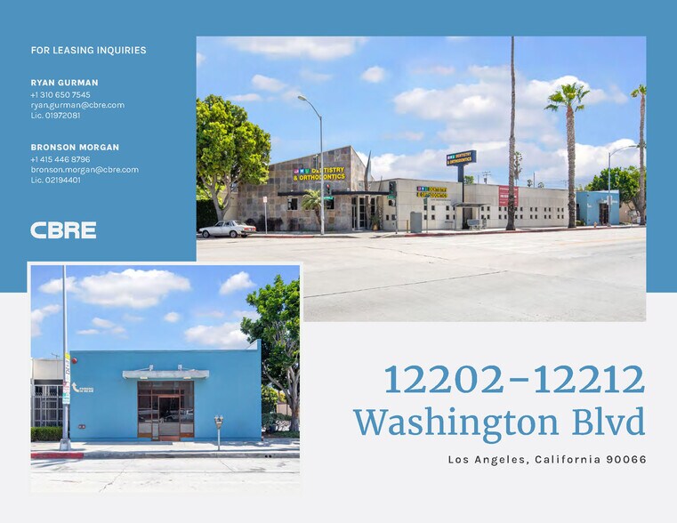 Primary Photo Of 12202-12212 W Washington Blvd, Los Angeles Medical For Lease