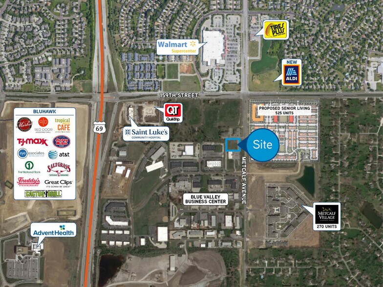 More Photos Of 16050-16068 Metcalf Ave, Overland Park Land For Sale