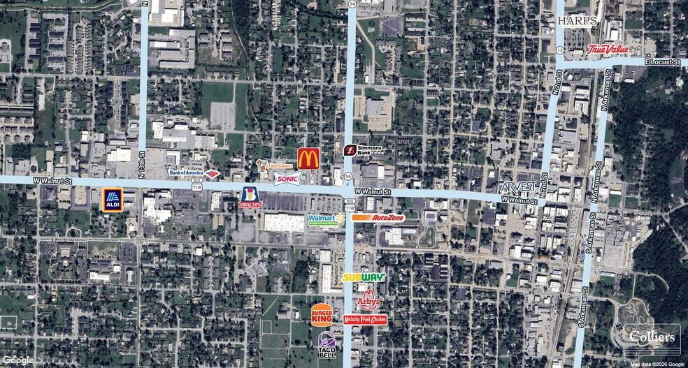 More Photos Of 817 W Walnut St, Rogers General Retail For Lease