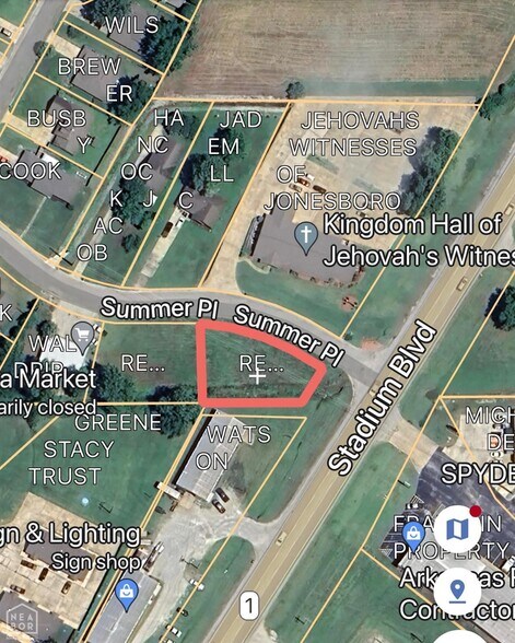 Primary Photo Of 5201 Summer Pl, Jonesboro Land For Sale