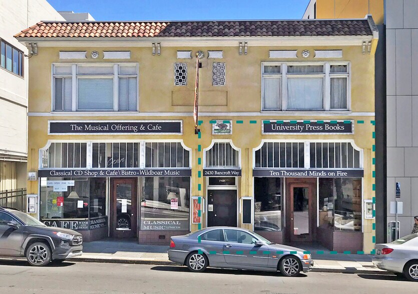 Primary Photo Of 2430 Bancroft Way, Berkeley Storefront Retail Residential For Lease