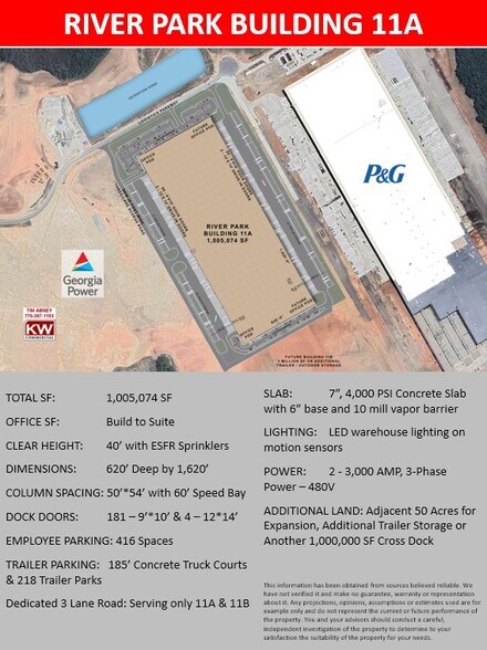 More Photos Of 850 Logistics Pky, Jackson Warehouse For Sale