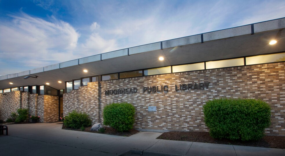 Primary Photo Of 118 5th St S, Moorhead Public Library For Sale