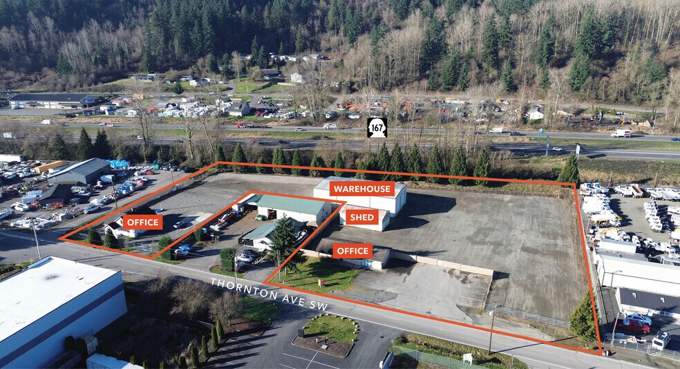 Primary Photo Of 1550 Thornton Ave SW, Pacific Contractor Storage Yard For Sale