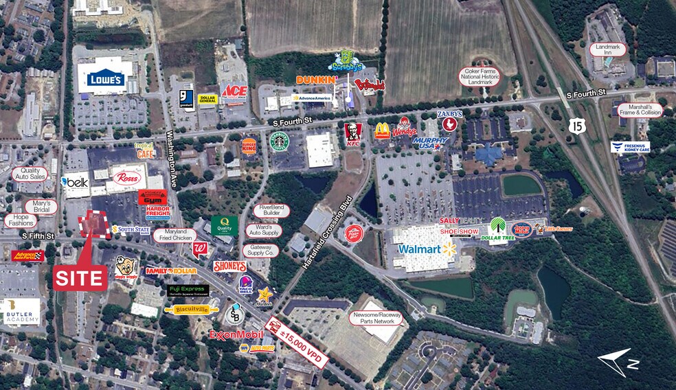 More Photos Of S Fifth St, Hartsville Land For Lease