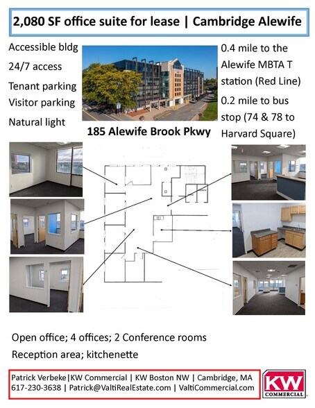 More Photos Of 185 Alewife Brook Pky, Cambridge Office For Lease