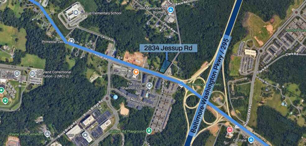 Primary Photo Of 2834 Jessup Rd, Jessup Land For Lease
