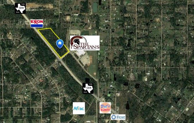 More Photos Of CORNER OF FM 1314 & SPARTRAN DR., Porter Land For Sale