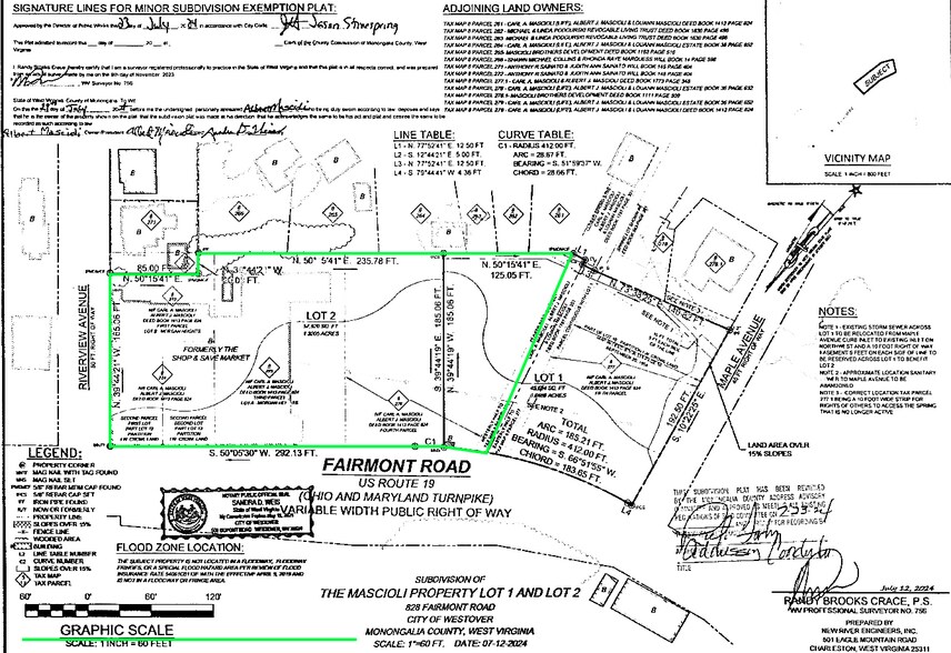 More Photos Of 828 Fairmont Rd, Morgantown Land For Sale