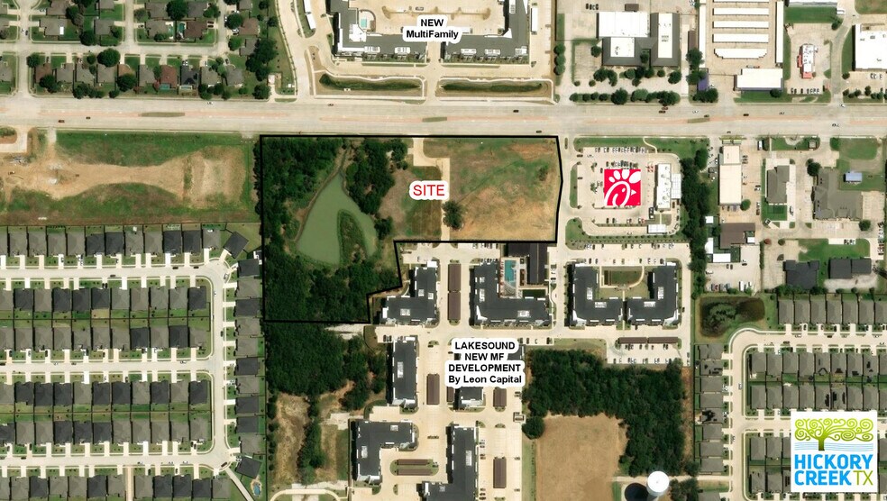 Primary Photo Of 3550 FM 2181, Hickory Creek Land For Sale